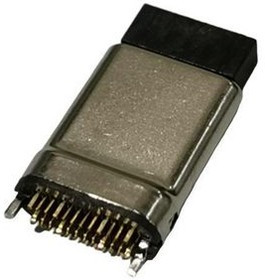 RND 205-01050, USB Connector, Plug, USB-C 3.1, Straight, Positions - 24