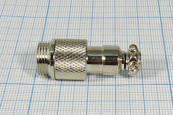 Штекер микрофонный MIC12\4P\каб\ М12\XS12JK-4P; №10452 штек мик MIC12\4P\каб\ М12\\XS12JK-4P