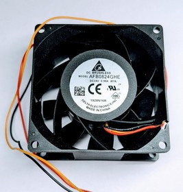 Вентялятор DC brushless Model AFB0824GHE 24V 0,95A 80x38 3pin