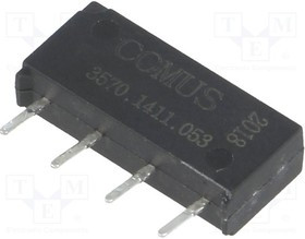 3570.1411.053, Реле: герконовое, SPST-NO, Uобмотки: 5ВDC, 500мА, макс.200ВDС