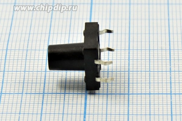 Тактовая кнопка, 12x12x12, алгоритм работы NO, контакты 4PF, TS-2201