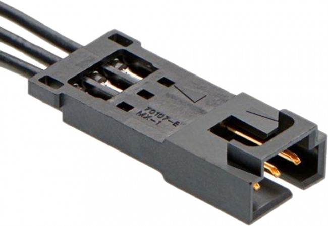 70107-5003, Headers &amp; Wire Housings SL WtW CONN S/R FREE HNG PLG W/TPA 3CKT