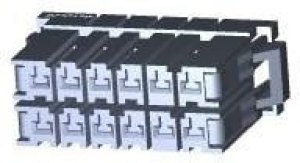 1-917659-6, Headers & Wire Housings 12 POS RECPT 5.08 KEY XX DUAL 1-917659-6, Headers & Wire Housings 12 POS RECPT 5.08 KEY XX DUAL