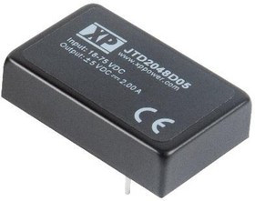 JTD2024S15, Isolated DC/DC Converters DC-DC, 20W, 4: 1 Input