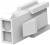 794953-2, Headers &amp; Wire Housings PANEL MOUNT PLUG 2P