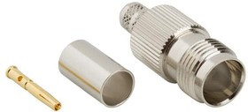 122125, RF Connectors / Coaxial Connectors TNC ST CRIMP JACK 75 OHM RG59 TEF 122125, RF Connectors / Coaxial Connectors TNC ST CRIMP JACK 75 OHM RG59 TEF