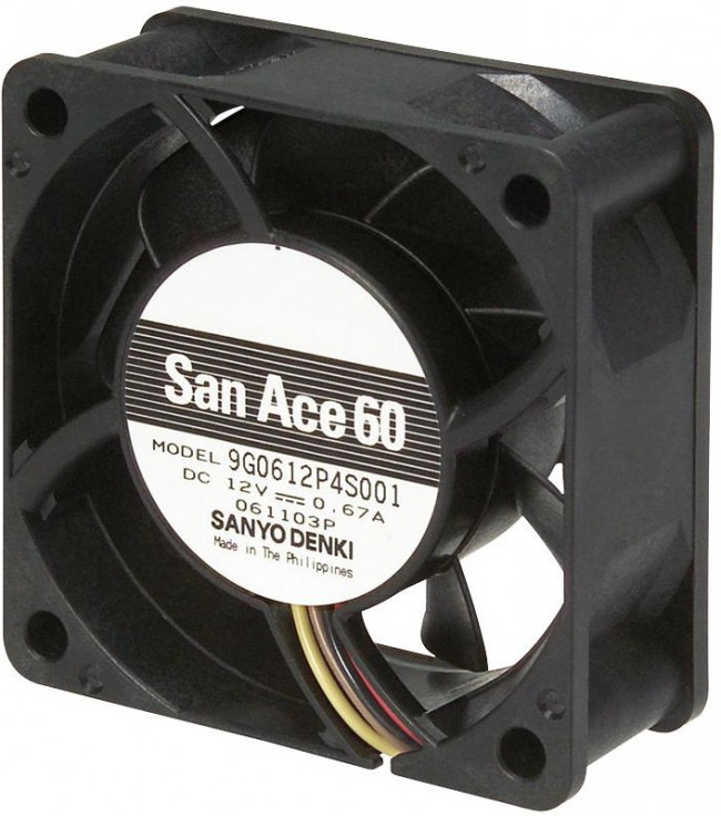 9G0648P4S001, 9G Series Axial Fan, 48 V dc, DC Operation, 83.9m³/h, 8.64W, 180mA Max, 60 x 60 x 25mm