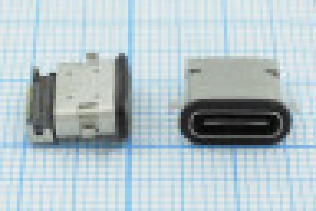 Разъем USB розетка, тип C 3.1, контакты на плату, USB3.1TYPE-C 24PF-036 Разъем USB розетка, тип C 3.1, контакты на плату, USB3.1TYPE-C 24PF-036
