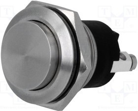 MP0037/2, Переключатель: антивандальный, Пол: 2, SPST, 1A/50ВAC, 1A/50ВDC