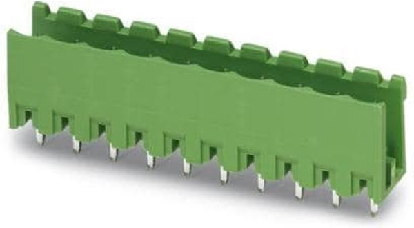 MSTBV 2.5/ 2-G, Conn Shrouded Header (2 Sides) M 2 POS 5mm Solder ST Top Entry Thru-Hole MSTBV 2.5/ 2-G, Conn Shrouded Header (2 Sides) M 2 POS 5mm Solder ST Top Entry Thru-Hole