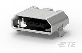 1932788-1, Right Angle, SMT, Socket Type Micro 2.0 USB Connector 1932788-1, Right Angle, SMT, Socket Type Micro 2.0 USB Connector