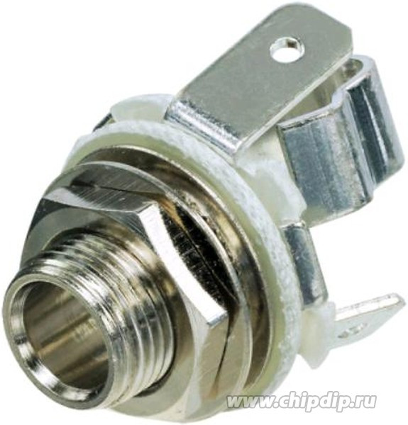 NYS229, Phone Connectors 1/4" MONO OPEN REAN