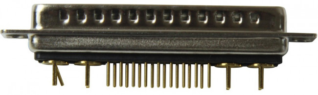 683M21WA4PL001, COMBO D-SUB CONN, PLUG, DC-21WA4, TH