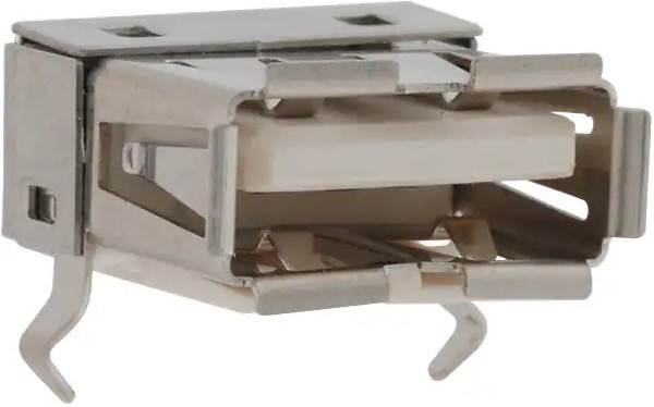 896-43-004-00-000000, USB Connectors TYPE A SINGLE SMT