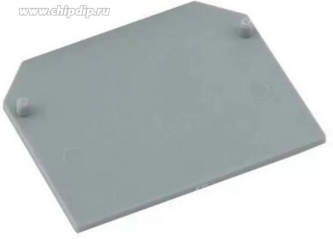 081-23-97, Заглушка для ЗНИ-35мм² (JXB125A) серый (уп./50 шт) HLT