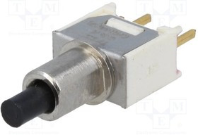 TP11SH9CBE, Pushbutton Switches MOM-(N/O) SPST PC