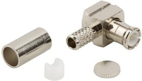 252100, RF Connectors / Coaxial Connectors MCX RIGHT ANGLE CRIMP PLUG 316/U-NIC 252100, RF Connectors / Coaxial Connectors MCX RIGHT ANGLE CRIMP PLUG 316/U-NIC