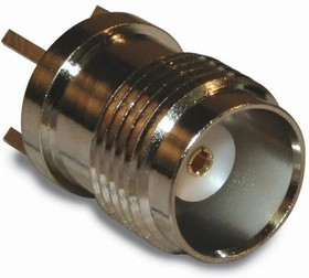 122440, Conn TNC 0Hz to 11GHz 50Ohm Solder ST Thru-Hole RCP Gold