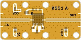 XR-A6E8-0804D, RF Amplifier Amplifier, HMC996LP4E [PCB: 551]Recommended Bias Controller: XR-A752-0804D-SP