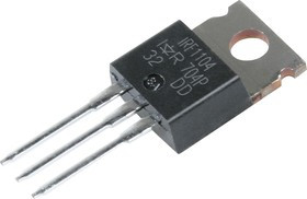 IRF1104PBF, Trans MOSFET N-CH Si 40V 100A 3-Pin(3+Tab) TO-220AB Tube