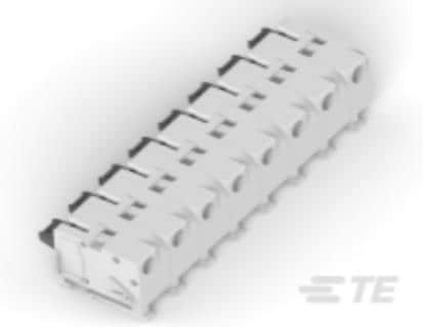 2318582-8, Съемная клеммная колодка, 8 мм, 8 вывод(-ов), 24AWG до 18AWG, Poke In, 5 А