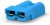 647892-5, Heavy Duty Power Connectors SERIES 50 CONN 6 AWG BLUE