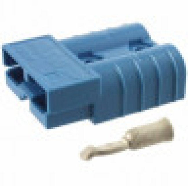 647892-5, Heavy Duty Power Connectors SERIES 50 CONN 6 AWG BLUE