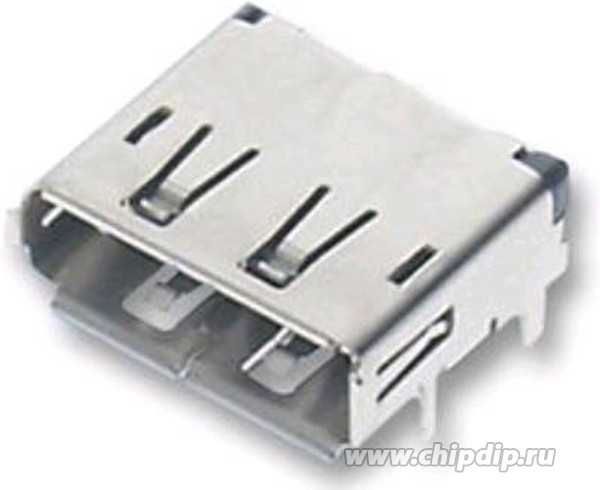 472720001, (DisplayPort вилка), Разъем для дисплея вилка 20 контактов шаг 0.5мм угловой для поверхностного монтажа