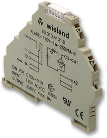 WS.005.3116 (80.010.4100.0), Универсальное реле, серия Flare, интерфейсное, SPDT, 24В DC, 6А