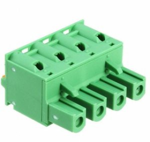 1939659, Pluggable Terminal Blocks 4 Pos 7.62mm pitch Plug 24-12AWG Spring 1939659, Pluggable Terminal Blocks 4 Pos 7.62mm pitch Plug 24-12AWG Spring