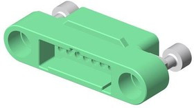 RND 205-01125, Circular Connector, M8, Socket, Straight, Poles - 6, Solder, Panel Mount