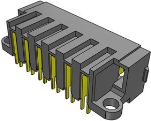 MPT-06-01-01-T-RA-SD, MPT Series Right Angle PCB Header, 6 Contact(s), 5.0mm Pitch, 1 Row(s), Shrouded MPT-06-01-01-T-RA-SD, MPT Series Right Angle PCB Header, 6 Contact(s), 5.0mm Pitch, 1 Row(s), Shrouded