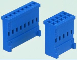 1-281838-2, AMPMODU HE13/HE14 Female Connector Housing, 2.54mm Pitch, 12 Way, 1 Row