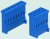 1-281838-2, AMPMODU HE13/HE14 Female Connector Housing, 2.54mm Pitch, 12 Way, 1 Row