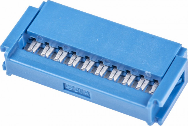 2-1658527-3, 20-Way IDC Connector Socket for Cable Mount, 2-Row 2-1658527-3, 20-Way IDC Connector Socket for Cable Mount, 2-Row