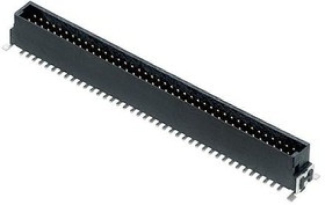 M55-7008042R, Board to Board &amp; Mezzanine Connectors 80P 1.27 SMC Male