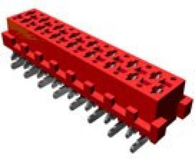 2-188275-0, PCB Receptacle, Плата - к - плате, 1.27 мм, 2 ряд(-ов), 20 контакт(-ов), Surface Mount Straight