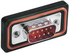 09675257658, D-Sub Standard Connectors D SUB IP67 25 POLE ANGLED