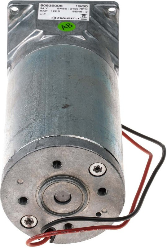 80835006, AC, DC &amp; Servo Motors DC Brush Geared Motor 808350 Dir.=2 2100RPM Vdc=24 Ratio=122.5