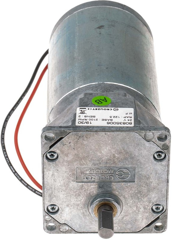 80835006, AC, DC &amp; Servo Motors DC Brush Geared Motor 808350 Dir.=2 2100RPM Vdc=24 Ratio=122.5