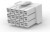 176279-1, AMP Universal Power Male Connector Housing, 3.96mm Pitch, 15 Way, 3 Row 176279-1, AMP Universal Power Male Connector Housing, 3.96mm Pitch, 15 Way, 3 Row