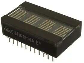 HDLO-3416, LED Displays &amp; Accessories Red 626nm 1x4 Alphanumeric
