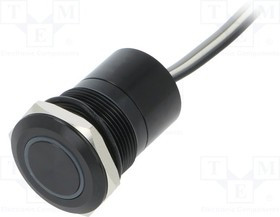 BG-MC22MCBGR, Переключатель: емкостный, Пол: 2, SPST-NC, 0,01A/12ВDC, IP68, 20мОм