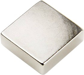 B 8х8х4, N35H, Магнит квадрат до 1.79 кг (покрытие Ni)