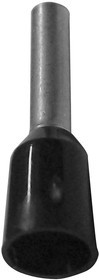 Insulated Wire end ferrule, 1.5 mm², 14 mm/8 mm long, DIN 46228/4, black, 3200043 Insulated Wire end ferrule, 1.5 mm², 14 mm/8 mm long, DIN 46228/4, black, 3200043