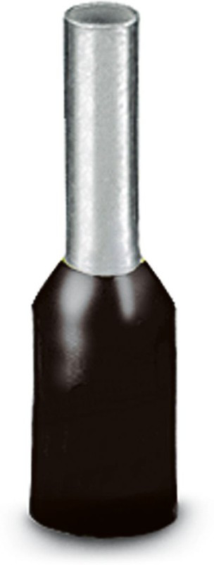 Insulated Wire end ferrule, 1.5 mm², 14 mm/8 mm long, DIN 46228/4, black, 3200043 Insulated Wire end ferrule, 1.5 mm², 14 mm/8 mm long, DIN 46228/4, black, 3200043