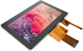 MIKROE-3909, TFT Displays & Accessories 7" TFT display with capacitive touch and bezel 50pin connector MIKROE-3909, TFT Displays & Accessories 7" TFT display with capacitive touch and bezel 50pin connector