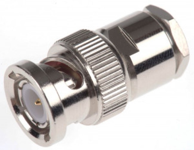 B1141A1-ND3G-1-50, Разъем РЧ / Коаксиальный, BNC Коаксиальный, Прямой Штекер, Обжимной, 50 Ом, RG58, RG58C, RG142A B1141A1-ND3G-1-50, Разъем РЧ / Коаксиальный, BNC Коаксиальный, Прямой Штекер, Обжимной, 50 Ом, RG58, RG58C, RG142A