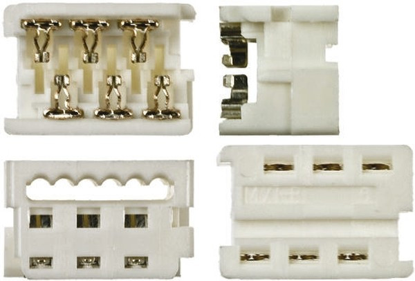 MX-90327-0306, Вилка, провод-плата, "мама", PIN: 6, 1,27мм, IDC, на шлейф, PicoFlex