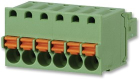 ASP0630206, TERMINAL BLOCK, PLUGGABLE, 2POS, 16AWG